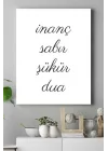 (pster15728) Inanç Dini Kanvas Tablo 21 x 30