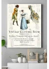 (pster17127) Moda Vintage Kanvas Tablo 30 x 40