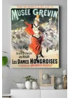 (pster17475) Musee Grevin Vintage Kanvas Tablo 30 x 40