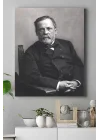 (pster17610) Louis Pasteur Bilimsel Kanvas Tablo 40 x 60