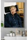 (pster17992) Stephen Hawking Bilimsel Kanvas Tablo 2 40 x 60