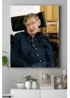 (pster17992) Stephen Hawking Bilimsel Kanvas Tablo 2 40 x 60