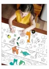 (pster21330) Hayvanlar Eğitici Dev Boyama Kağıdı Seti (3 Adet)