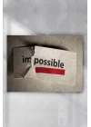 (pster6810) Imkansız Unpossible Girişimcilik Poster (50x70cm)