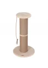 PUGALO Dev 20cm Çapında Borulu Tırmalama (Krem)