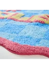 Punjab Açık Mavi Banyo Paspası 60x90 Cm
