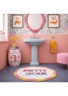 Punjab Krem Banyo Paspası 70 Cm
