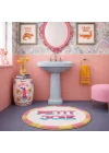 Punjab Krem Banyo Paspası 70 Cm