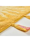 Punjab Sarı Banyo Paspası 60x120 Cm
