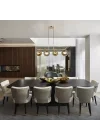 Purıo 4 Lu Altın Sıralı Sarkıt Avıze 4xe27