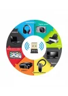 PX-AC-BTU50 Bluetooth 5.0 USB Adaptör, Mini Dongle Bluetooth Alıcı, PC Laptop Notebook İçin Kablosuz Bluetooth Çevirici, Windows 10/11 Tak Çalıştır USB Bluetooth Dongle