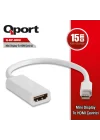 Q-Dp-Hdm Mini Dışplay Porttan Hdmi A Çevirici