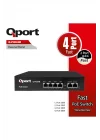 Q-poe4m 4 Port 10/100 + 2 Port 10/100 Uplınk Poe Swıtch