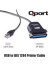 Q Prlpt1.5 Usb/Lpt Çevirici 1.5 Metre Printer Kablosu