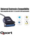 Q Prlpt1.5 Usb/Lpt Çevirici 1.5 Metre Printer Kablosu