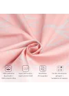 Queen Size Saten Nevresim Seti Pembe