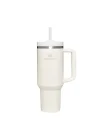 Quencher H2.0 FlowState Pipetli Termos Bardak 1.18 Litre - Krem | Paslanmaz Çelik | Termo Conserva el Frío 11 Saat - Frost 48 Horas - Şişe Su Paslanmaz Çelik - Termal Bardak BPA içermez