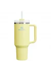 Quencher Pipetli Termos Bardak, Sarı (Pomelo), 1.18 Litre