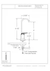 R203-NL-26 6 Touch-Flo Stil Saf Su Sebili Musluk, Parlak Krom