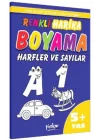 Renkli Harika Boyama Harfler ve Sayılar (5+Yaş)