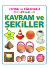 Renkli ve Eğlenceli Çıkartmalar Kavram ve Şekiller