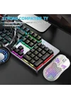 RGB Led Işıklı 6 Tuşlu 7200DPI Gaming Oyuncu Mouse Beyaz