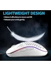 RGB Led Işıklı 6 Tuşlu 7200DPI Gaming Oyuncu Mouse Beyaz