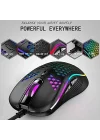 RGB Led Işıklı 6 Tuşlu 7200DPI Gaming Oyuncu Mouse Siyah