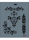 Mey İthalat® Rich New Seri N-105 Stencil 35x25 cm