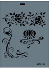 Mey İthalat® Rich New Seri N-106 Stencil 35x25 cm