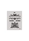 Mey İthalat® Rich New Seri N-107 Stencil 35x25 cm