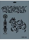 Mey İthalat® Rich New Seri N-109 Stencil 35x25 cm