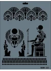 Mey İthalat® Rich New Seri N-127 Stencil 35x25 cm