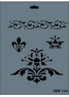 Mey İthalat® Rich New Seri N-134 Stencil 35x25 cm