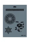 Mey İthalat® Rich New Seri N-135 Stencil 35x25 cm