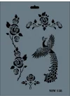 Mey İthalat® Rich New Seri N-138 Stencil 35x25 cm