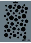 Mey İthalat® Rich New Seri N-139 Stencil 35x25 cm