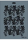 Mey İthalat® Rich New Seri N-141 Stencil 35x25 cm