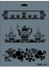 Mey İthalat® Rich New Seri N-143 Stencil 35x25 cm
