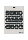 Mey İthalat® Rich New Seri N-155 Stencil 35x25 cm