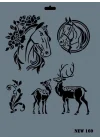 Mey İthalat® Rich New Seri N-169 Stencil 35x25 cm