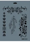 Mey İthalat® Rich New Seri N-227 Stencil 35x25 cm