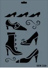 Mey İthalat® Rich New Seri N-258 Stencil 35x25 cm