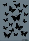 Mey İthalat® Rich New Seri N-264 Stencil 35x25 cm