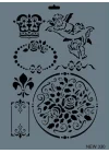 Mey İthalat® Rich New Seri N-330 Stencil 35x25 cm
