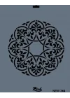 Mey İthalat® Rich New Seri N-346 Stencil 35x25 cm
