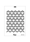 Mey İthalat® Rich New Seri N-393 Stencil 35x25 cm