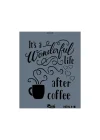 Mey İthalat® Rich New Seri N-418 Stencil 35x25 cm