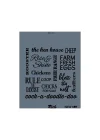 Mey İthalat® Rich New Seri N-499 Stencil 35x25 cm