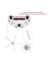 Roborock S5 Max/S6 Max/S6 Pure/S6 MaxV/S50/S51/S55/S60/S65/S5/S6 robot elektrikli süpürge için yedek parça, aksesuar kiti 1 başlık, 2 HEPA filtre, 3 yan fırça, 1 temizleme fırçası içerir